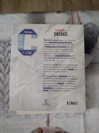 Ejercicios de sintaxis, 3o y 4o ESO