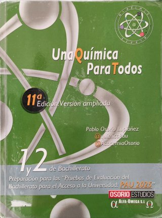 Química 2 Bachillerato. Una química para todos.