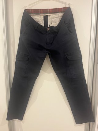 Pantalón cargo azul El Ganso