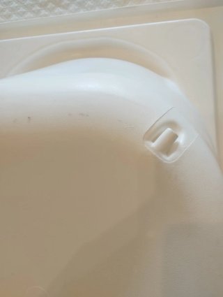 Bañera para bebé blanca y cambiador/colchoneta