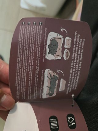 Cama para perro grande negra
