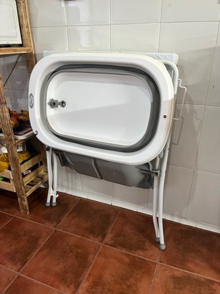 Bañera y Cambiador Plegable para Bebé