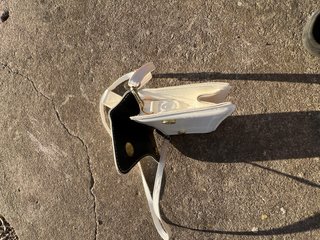 Bolso de mano blanco