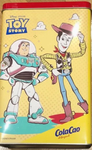 Lata Metálica Cola Cao Toy Story.