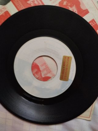 George Harrison Ding Dong Vinilo Promocional hoja