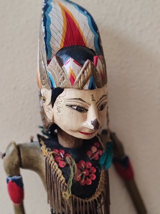 Marioneta Wayang Golek Java Indonesia