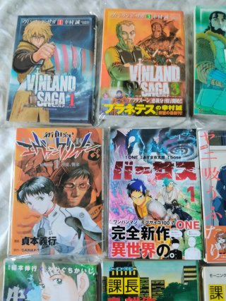 Manga en japones variado Vinland Saga