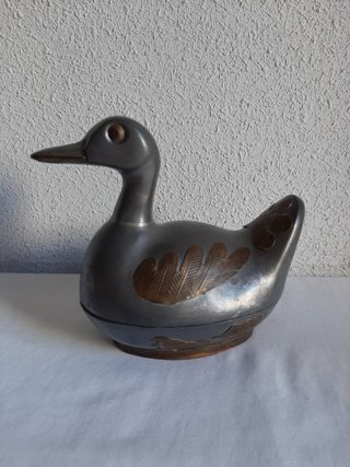 Caja Joyero Vintage con Forma de Pato