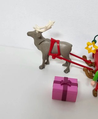 Trineo de Navidad Playmobil con Reindeer
