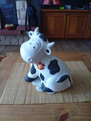 Porta monete a forma di mucca