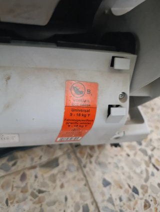 Silla coche Isofix 9-18kg Römer