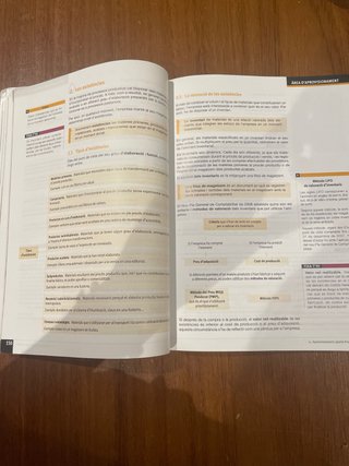 Economia de l'empresa I, Batxillerat