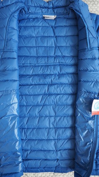 Chaqueta Plumón Columbia Azul Talla S