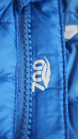 Chaqueta Plumón Columbia Azul Talla S