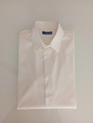 Camisa Blanca Zara Manga Corta