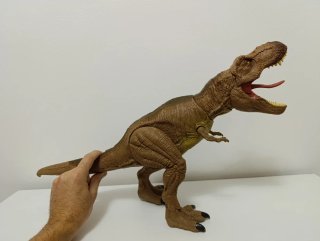 Dinosaurio T-Rex figura marrón
