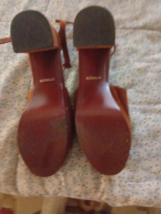 Sandalias Uterqüe Marrones Talla 38
