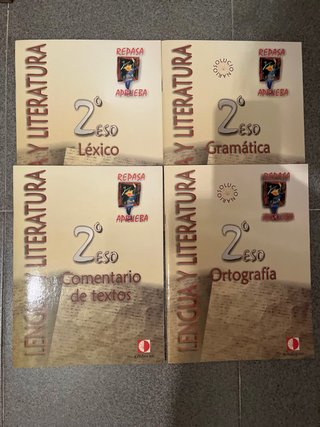 4 Cuadernillos lengua y literatura