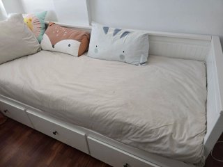 Cama Diván Ikea Hemnes Blanca