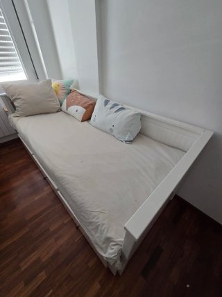 Cama Diván Ikea Hemnes Blanca
