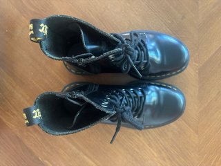 Dr. Martens Jadon Botas Originales Negro