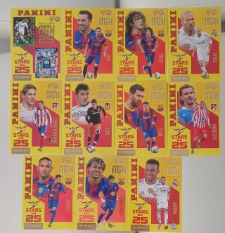 Cromos Panini Megacraks Stars on 25