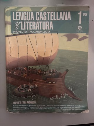 Libro Lengua Castellana y Literatura 1 Bach