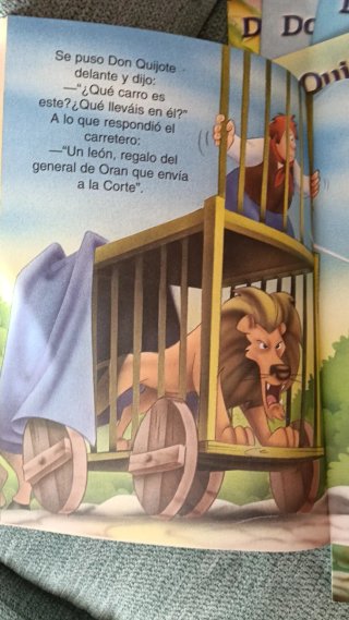 Don Quijote. Aventuras varias. Niños