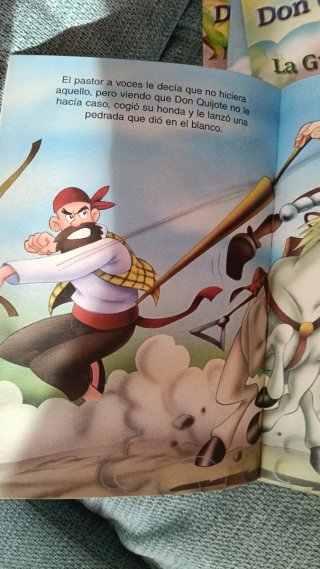 Don Quijote. Aventuras varias. Niños