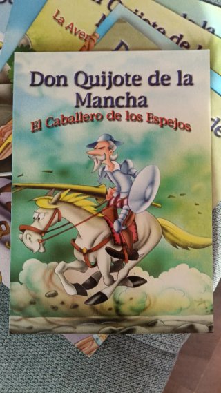 Don Quijote. Aventuras varias. Niños