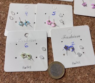 Pendientes Luna y Estrella