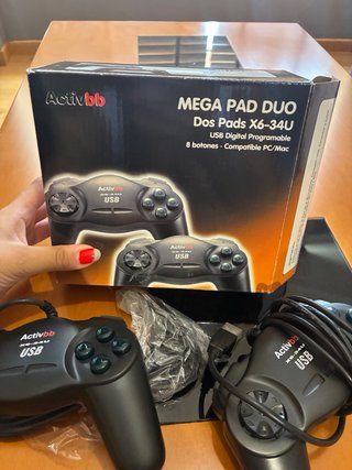 Activbb Mega Pad Duo X6-34U Mandos USB