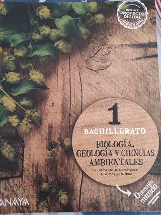 Biología, Geología y Ciencias Ambientales 1 Bac...