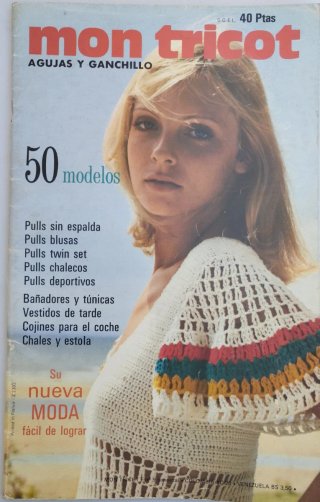 Revista dos agujas y ganchillo años 70