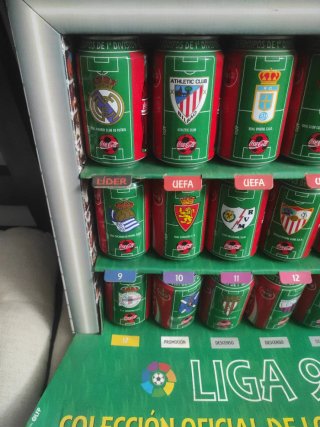 Colección Latas Coca-Cola Liga 96-97