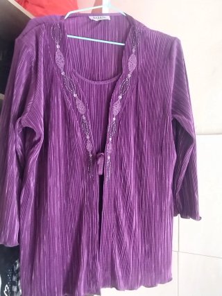 Blusa Elegante Rassini Morada