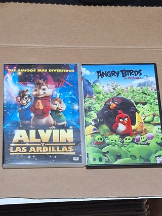 Lote 2 DVDs Películas Infantiles
