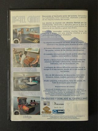 Hotel Giant PC CD-ROM Completo Castellano