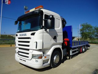 Scania R 440-CAMIONES PORTAMAQUINARIAS
