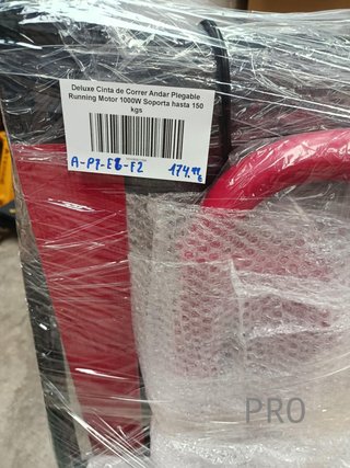 Cinta de Andar y Correr Eléctrica 1000 Watios / 1 CV | Soporta 150 kgs.