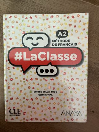Libro 1 de bachillerato francés Anaya.