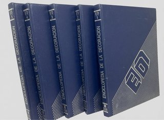 Enciclopedia de la Decoración ED 5 tomos