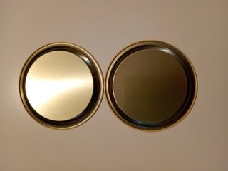 Set 2 Sottobicchieri Latta Vintage