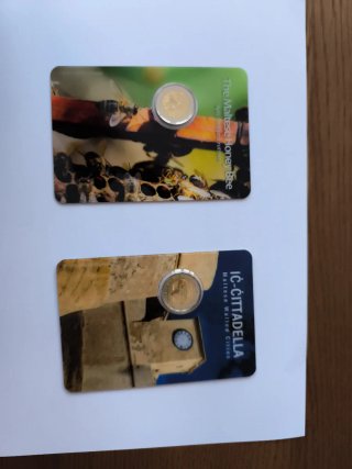 2 Monedas Conmemorativas Malta 2024