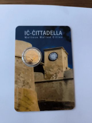 2 Monedas Conmemorativas Malta 2024