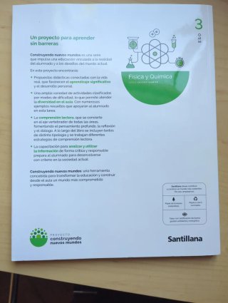 3ESO libro Física y Química Santillana