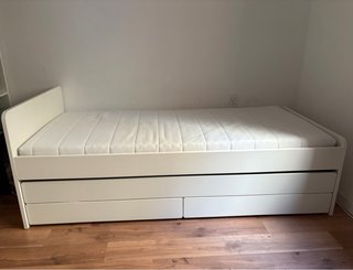 Cama nido con colchón de espuma