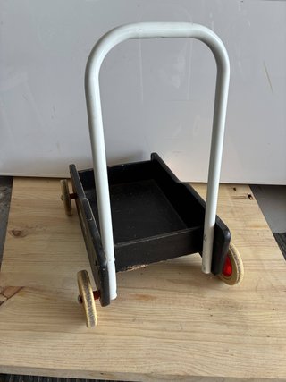 Andador Bebé Madera BRIO Negro