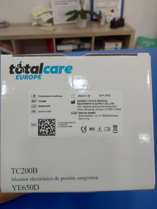 Tensiómetro TotalCare TC200B con Voz