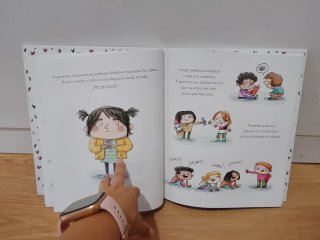 Libro infantil  Nos tratamos bien (Lucía Serrano)
